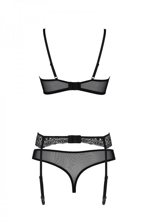 Ensemble à jarretelles Zinnia - Passion ECO Collection